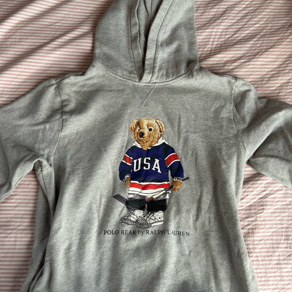 Polo by Ralph Lauren Gray Hoodie